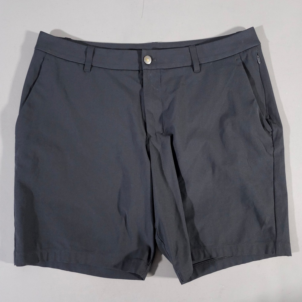 Lululemon Commission Shorts Mens 36 Gray 7" Inseam LM7BMIS.02 Chino Golf